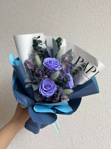Violet / Rose Bouquet