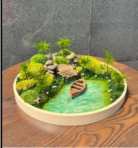 40cm/Moss Desktop Decor Piece
